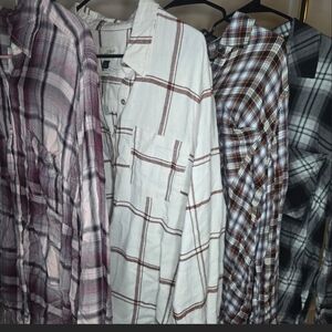 Women's Plaid Shirt Collection